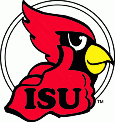 Illinois State Redbirds 1980-1995 Primary Logo iron on transfers for fabric